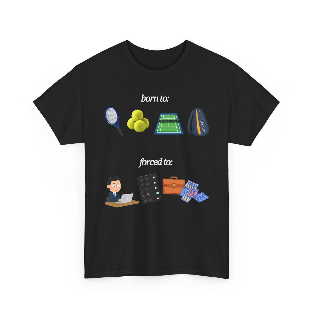 FORCED TO WORK - Tennis (Dri Fit)