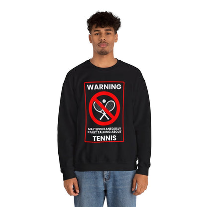 WARNING TENNIS - Tennis (Sweatshirt)