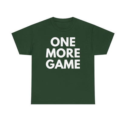ONE MORE GAME - Tennis & Pickleball (Basic Tee)