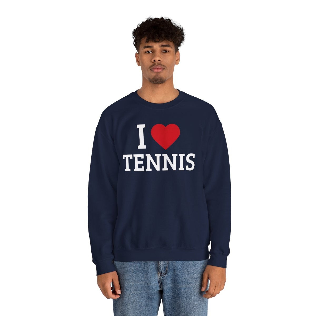 I HEART TENNIS - Tennis (Sweatshirt)