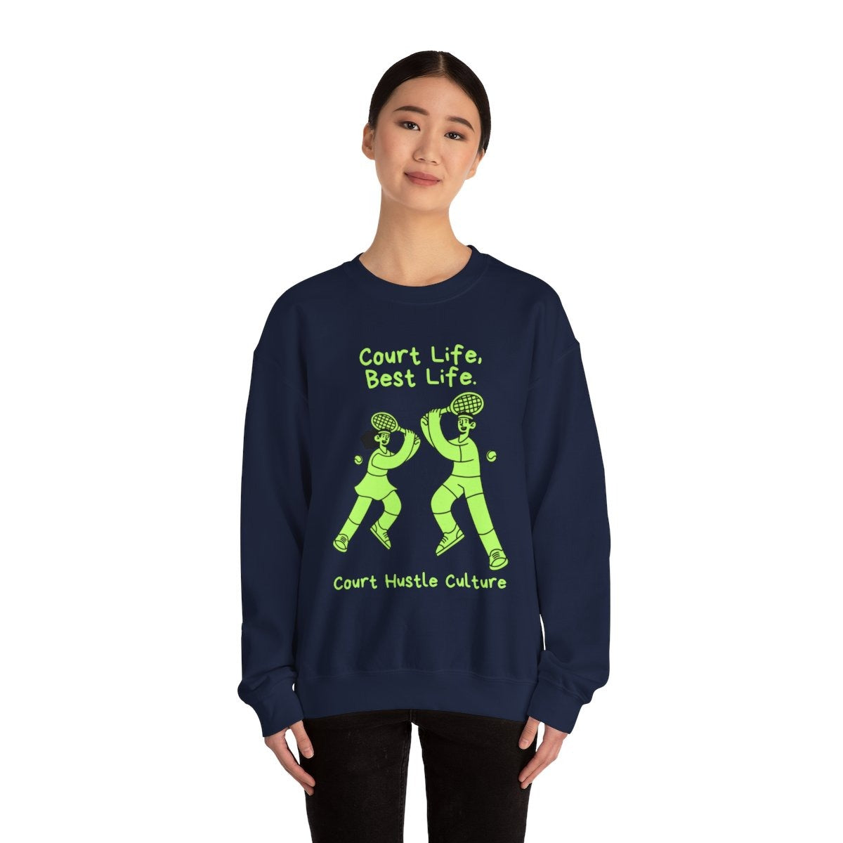 COURT HUSTLE - Tennis Sweatshirt