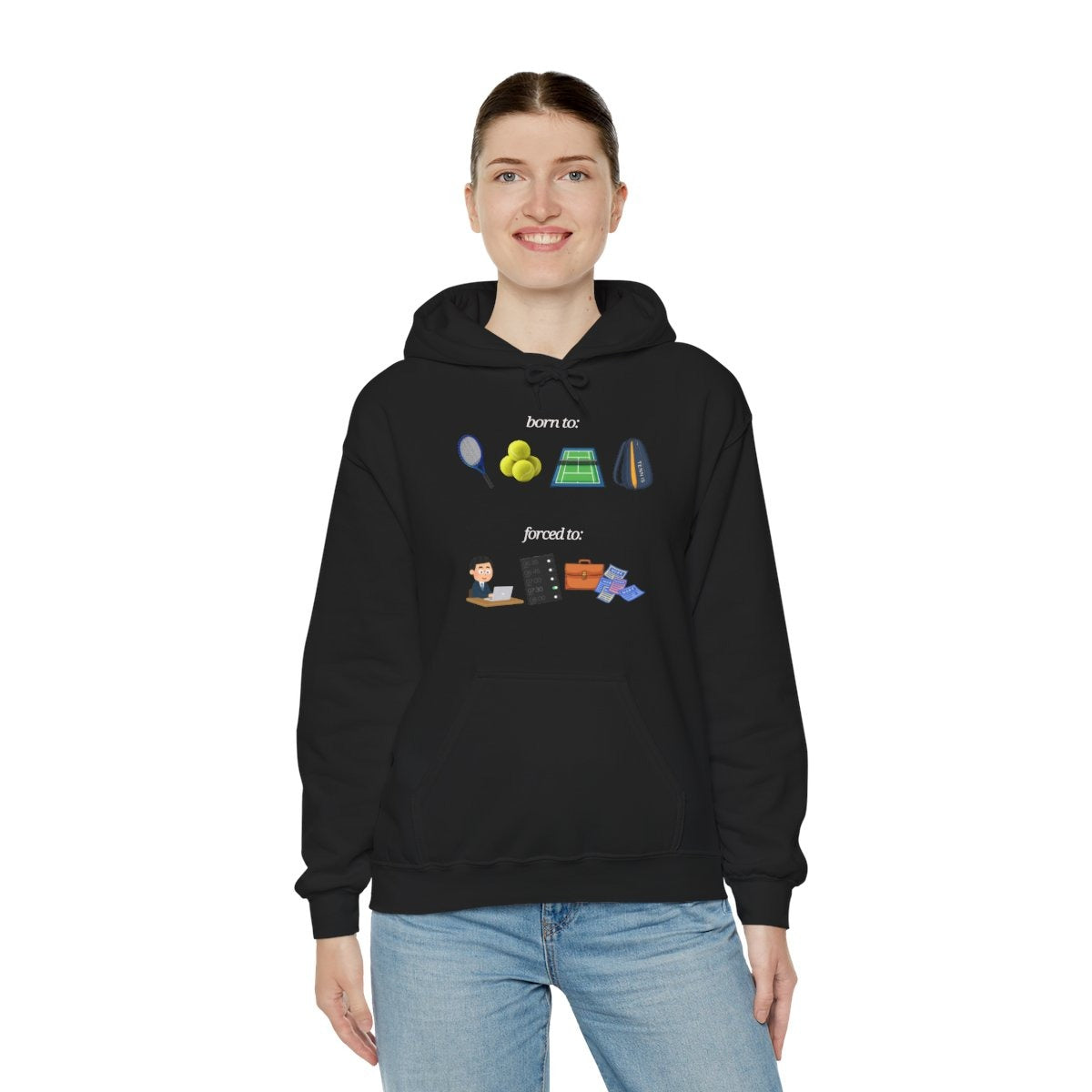 FORCED TO WORK - Tennis (Hoodie)