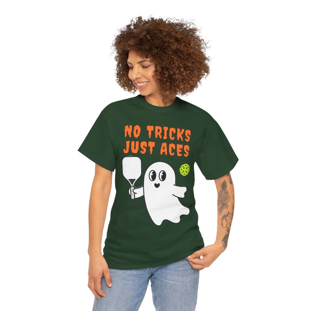PICKLEBALL HALLOWEEN - Pickleball (Basic Tee)
