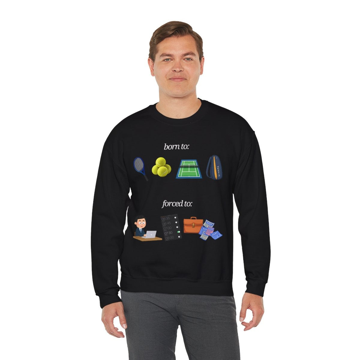FORCED TO WORK - Tennis (Sweatshirt)