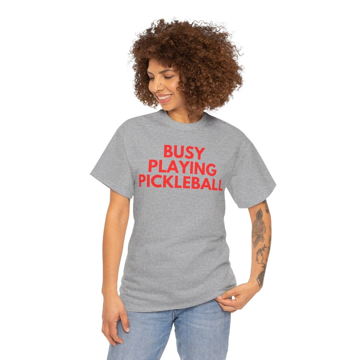 BUSY - Pickleball (Basic Tee)
