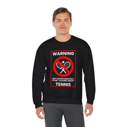 WARNING TENNIS - Tennis (Sweatshirt)
