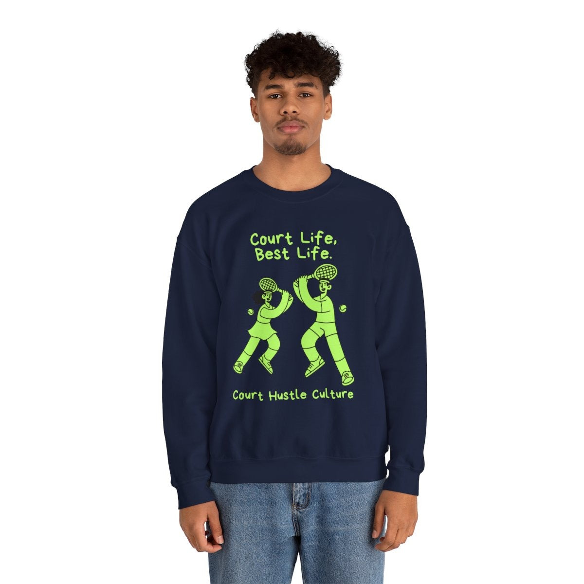 COURT HUSTLE - Tennis Sweatshirt