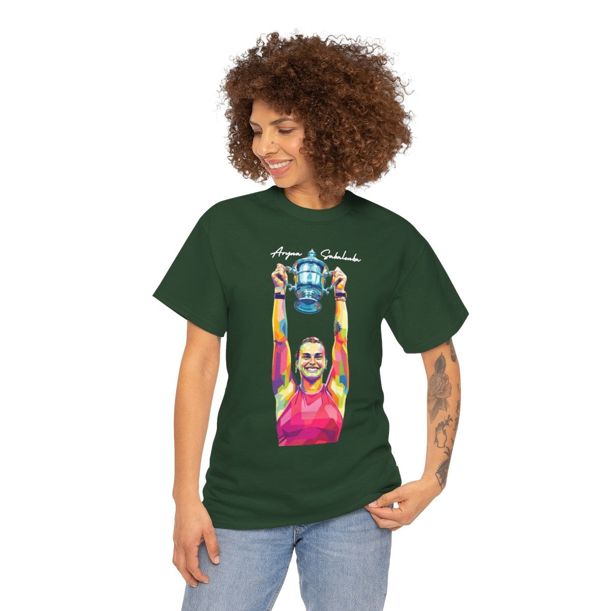 ARYNA SABALENKA 2 - Tennis (Basic Tee)
