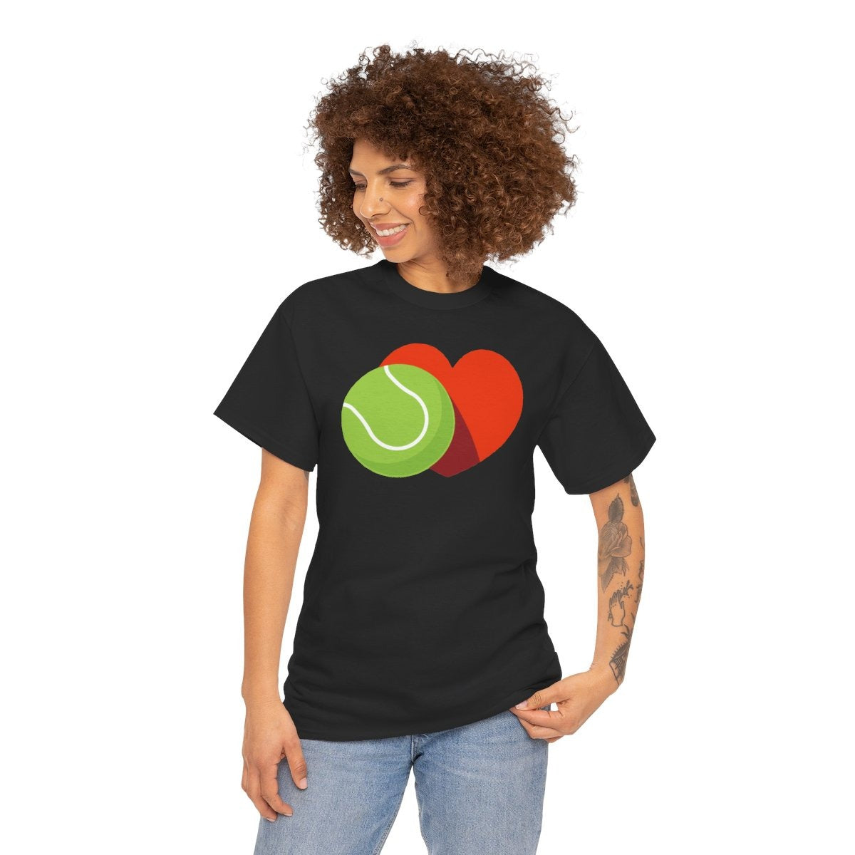 15-LOVE - Tennis (Basic Tee)