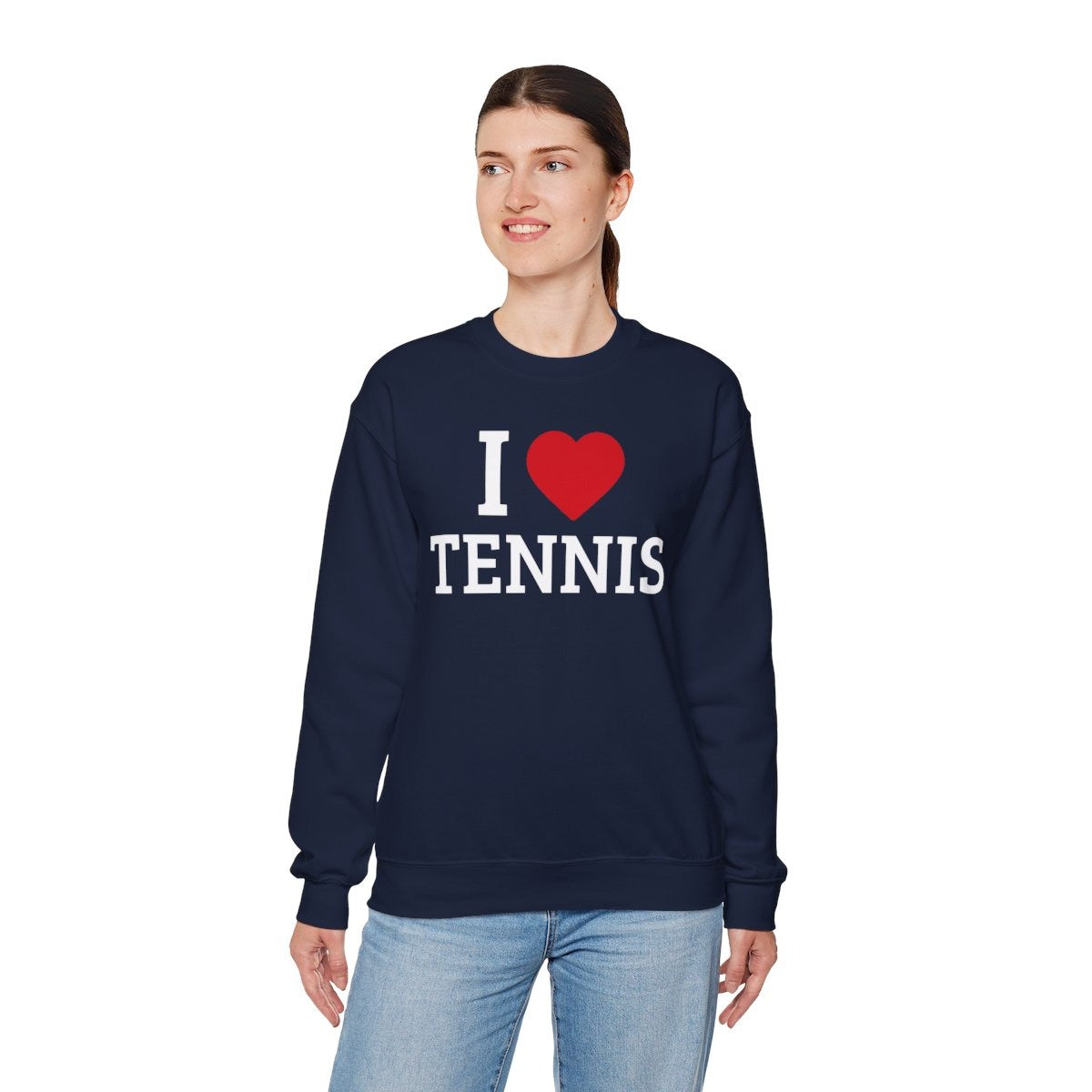 I HEART TENNIS - Tennis (Sweatshirt)