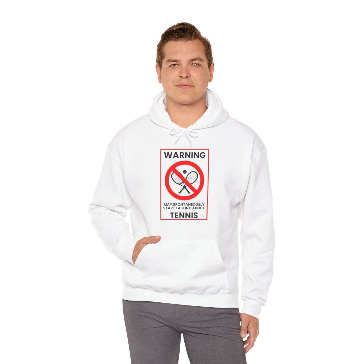 WARNING TENNIS - Tennis (Hoodie)