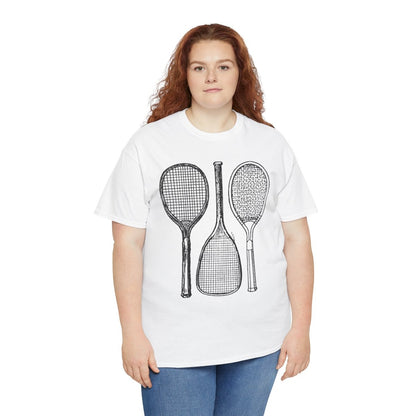 RETRO RACQUET - Tennis (Basic Tee)