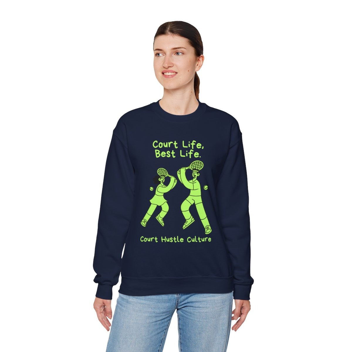 COURT HUSTLE - Tennis Sweatshirt