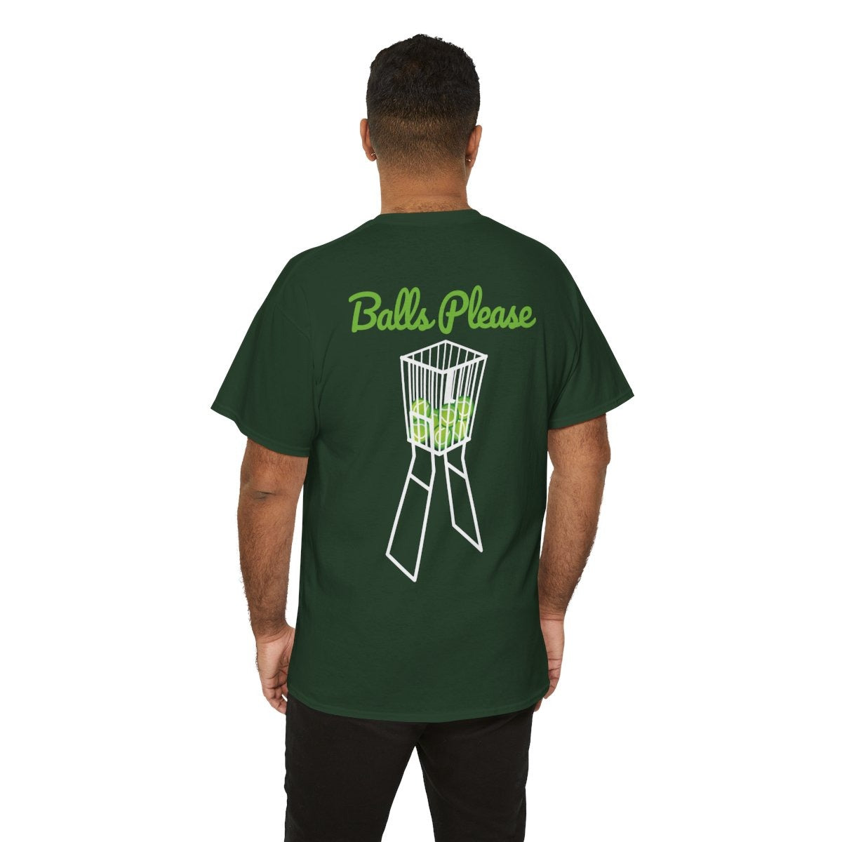 BALLS PLEASE - Tennis (Basic Tee)