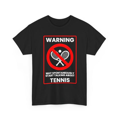 WARNING TENNIS - Tennis (Kids Tee)