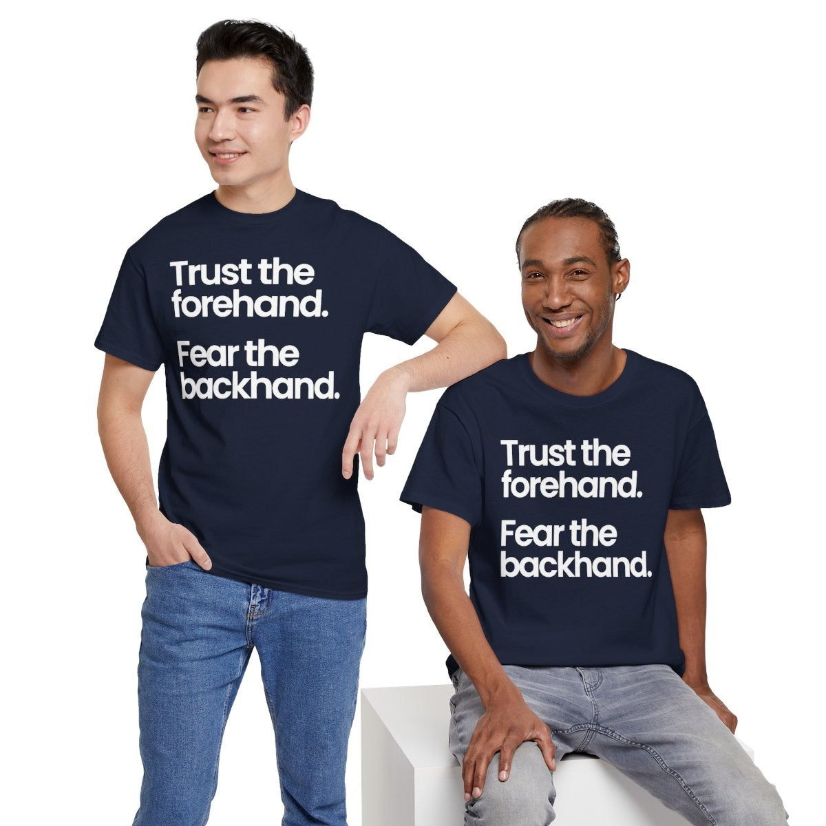 TRUST FOREHAND - Tennis & Pickleball (Basic Tee)