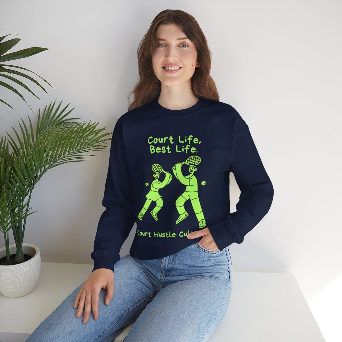 COURT HUSTLE - Tennis Sweatshirt