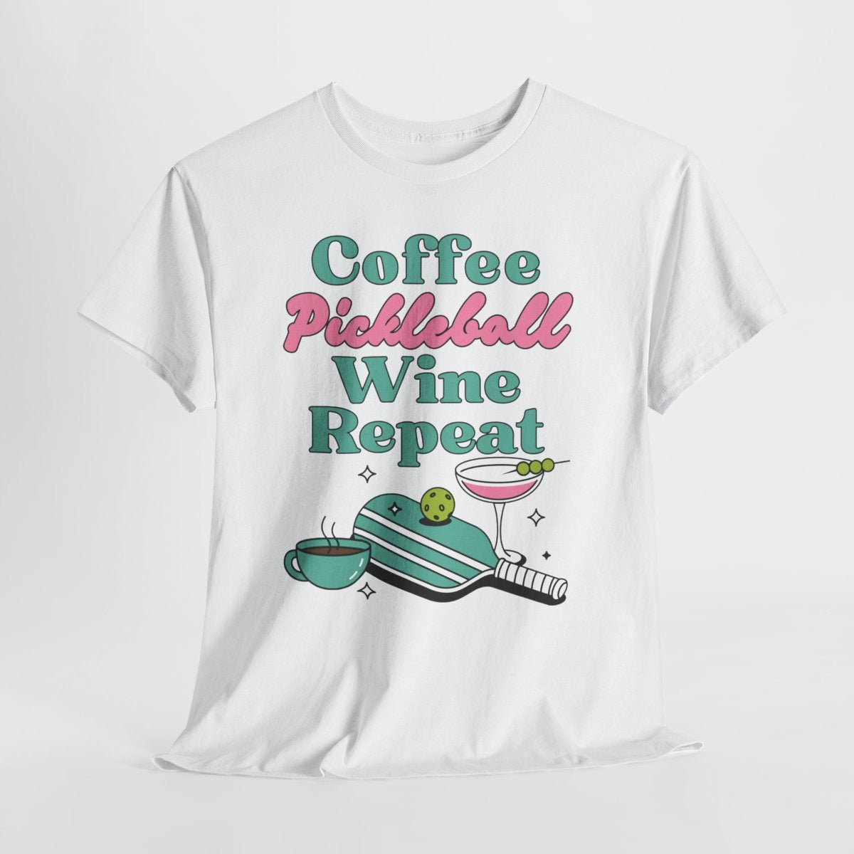 COFFEE PICKLEBALL WINE REPEAT - Pickleball (Dri Fit)