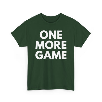 ONE MORE GAME - Tennis & Pickleball (Basic Tee)
