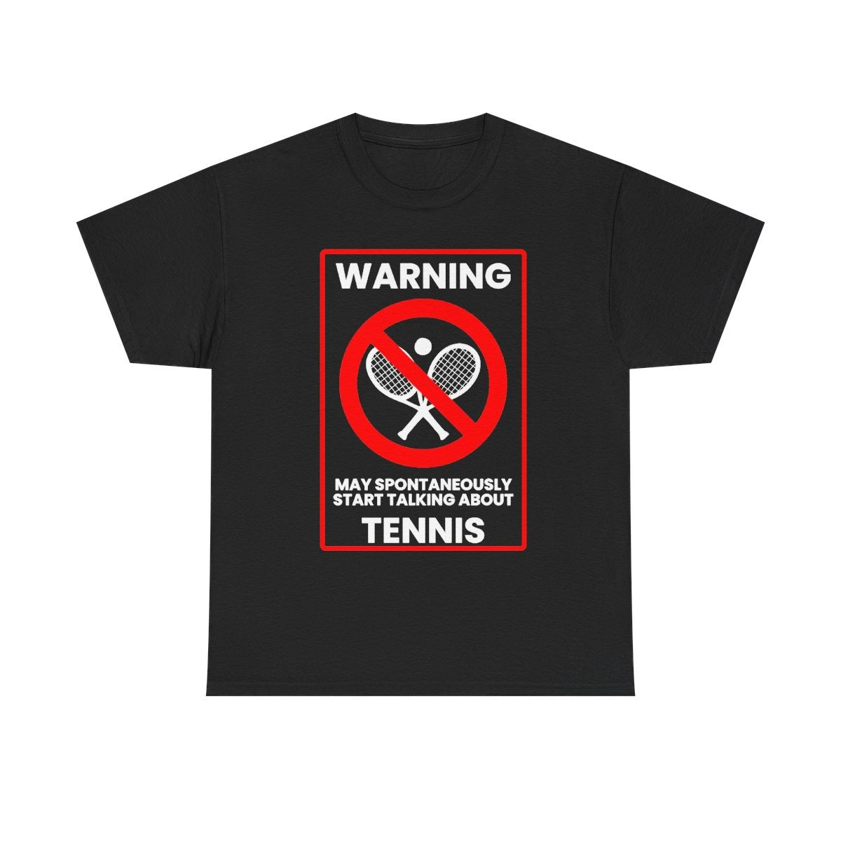 WARNING TENNIS - Tennis (Kids Tee)