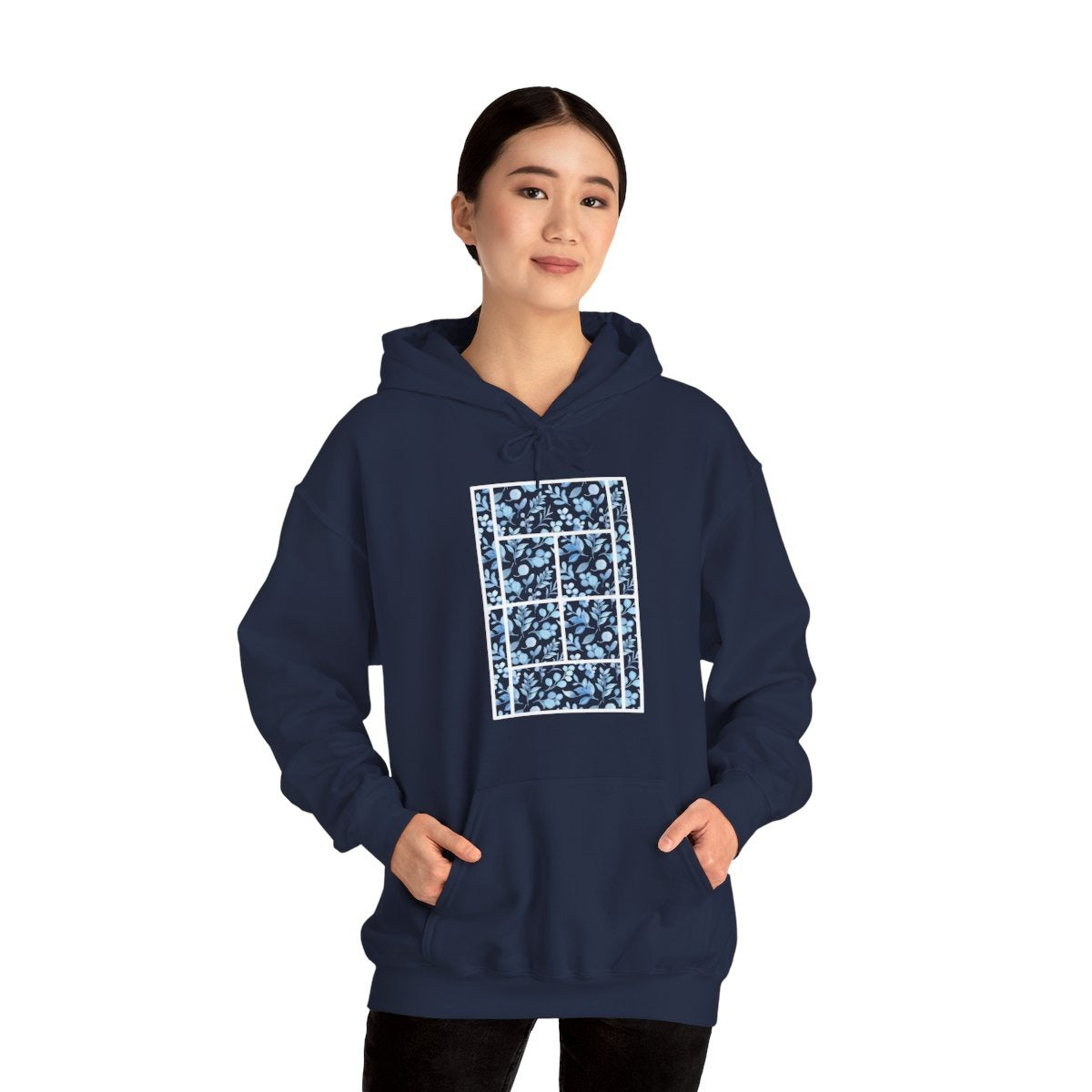 TENNIS FLORAL 2 - Tennis (Hoodie)