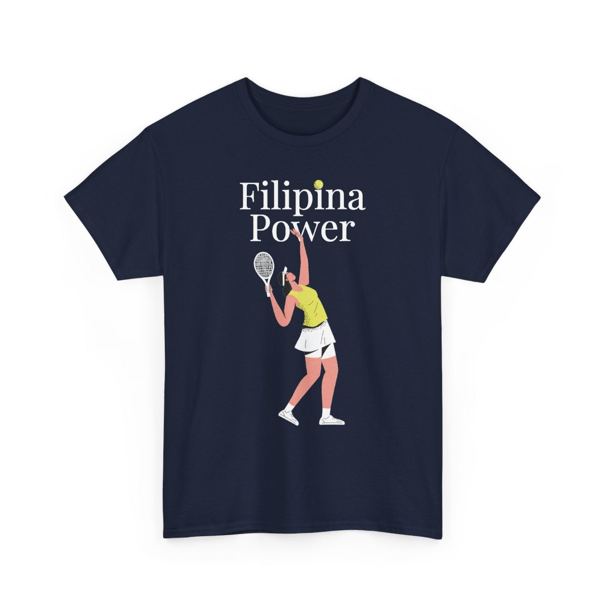 FILIPINA POWER - Tennis (Basic Tee)
