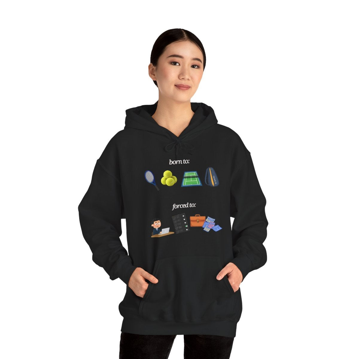 FORCED TO WORK - Tennis (Hoodie)