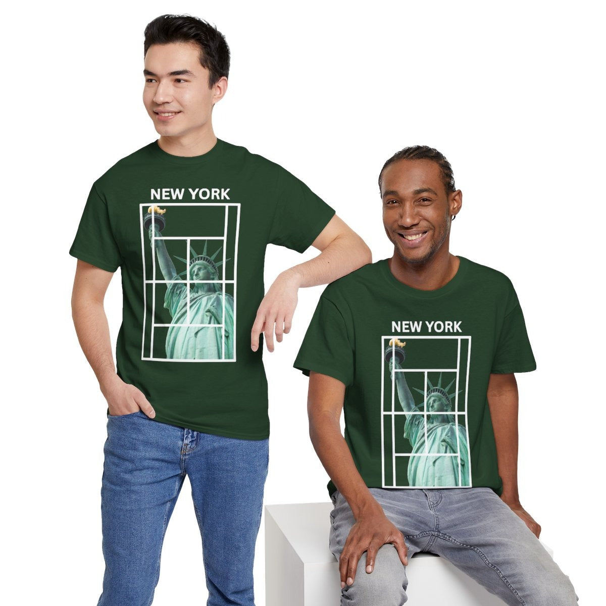 NEW YORK 2 - Tennis (Basic Tee)