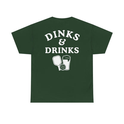 DINKS & DRINKS - Pickleball (Basic Tee)