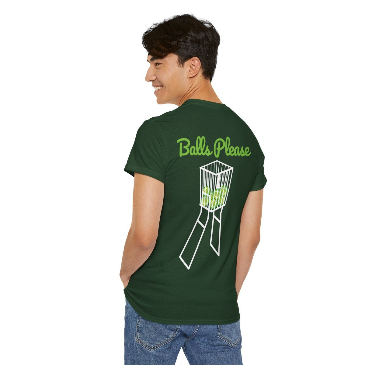 BALLS PLEASE - Tennis (Basic Tee)