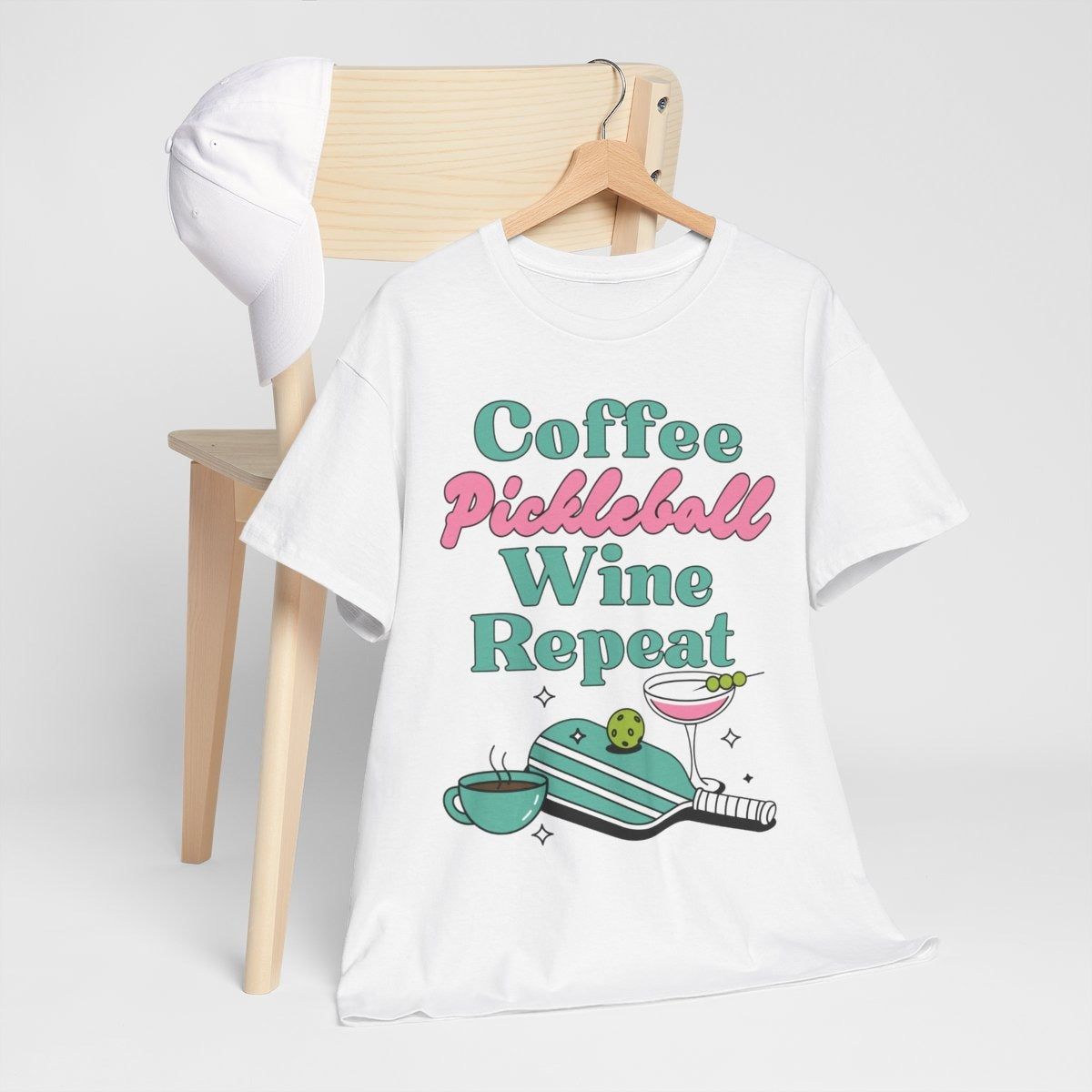 COFFEE PICKLEBALL WINE REPEAT - Pickleball (Dri Fit)
