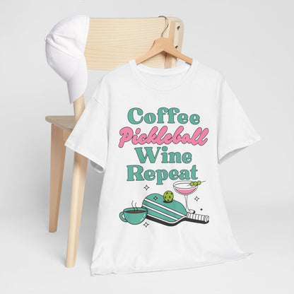 COFFEE PICKLEBALL WINE REPEAT - Pickleball (Dri Fit)