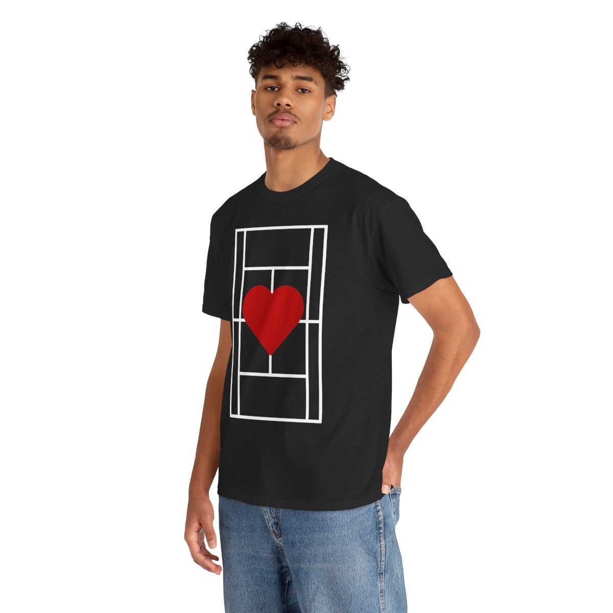 LOVE ALL - Tennis (Basic Tee)