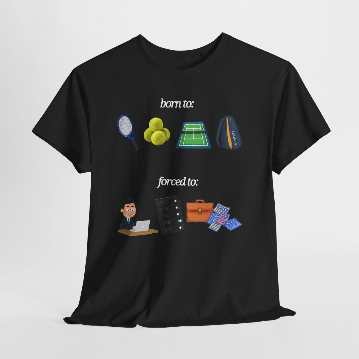 FORCED TO WORK - Tennis (Kids Tee)