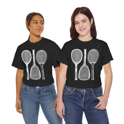 RETRO RACQUET - Tennis (Basic Tee)