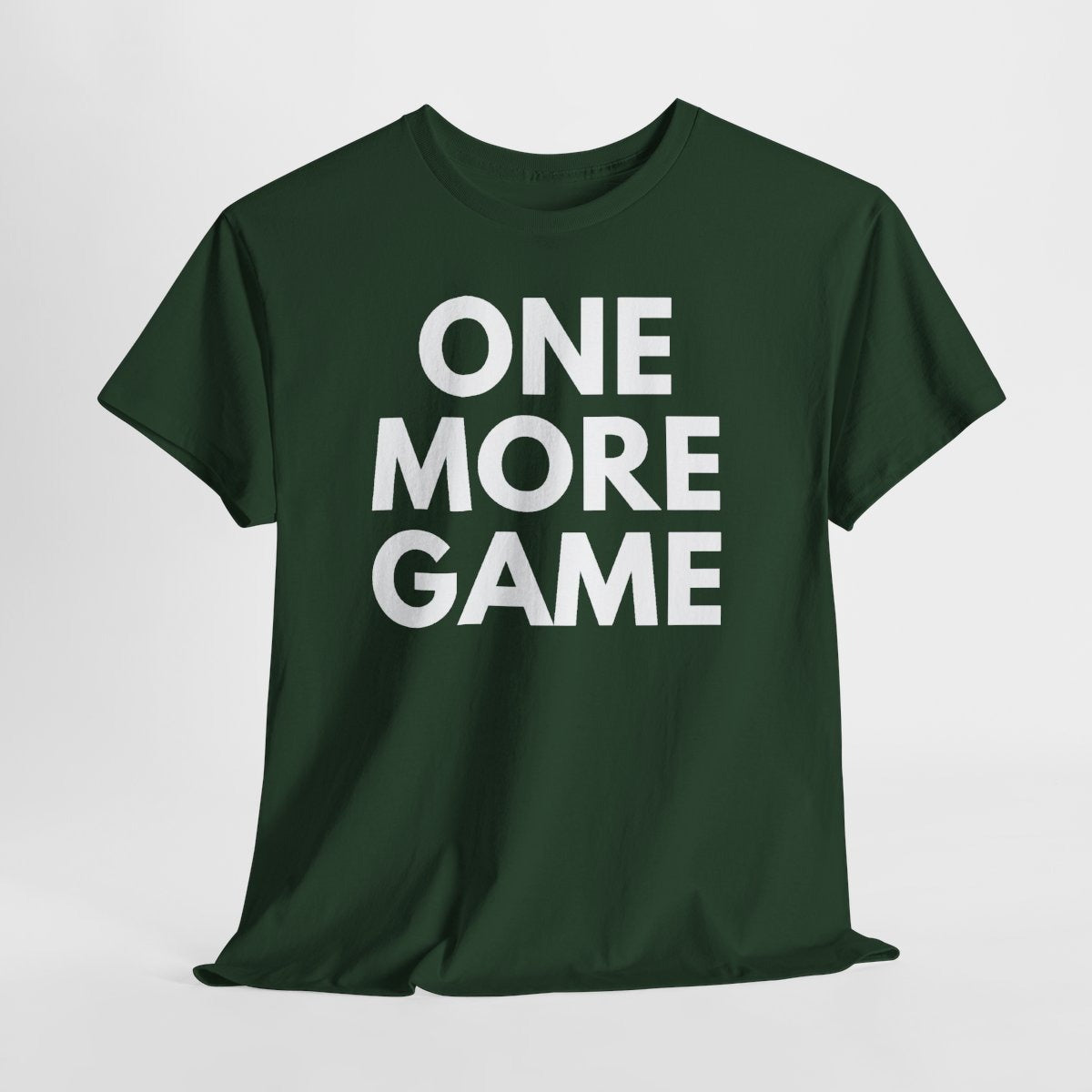 ONE MORE GAME - Tennis & Pickleball (Basic Tee)