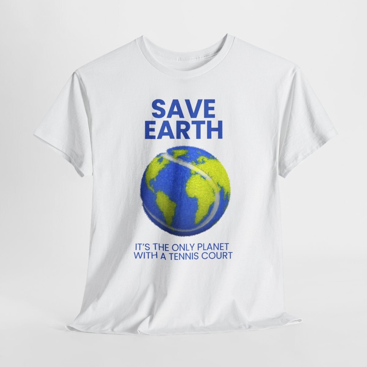 SAVE EARTH - Tennis (Basic Tee)