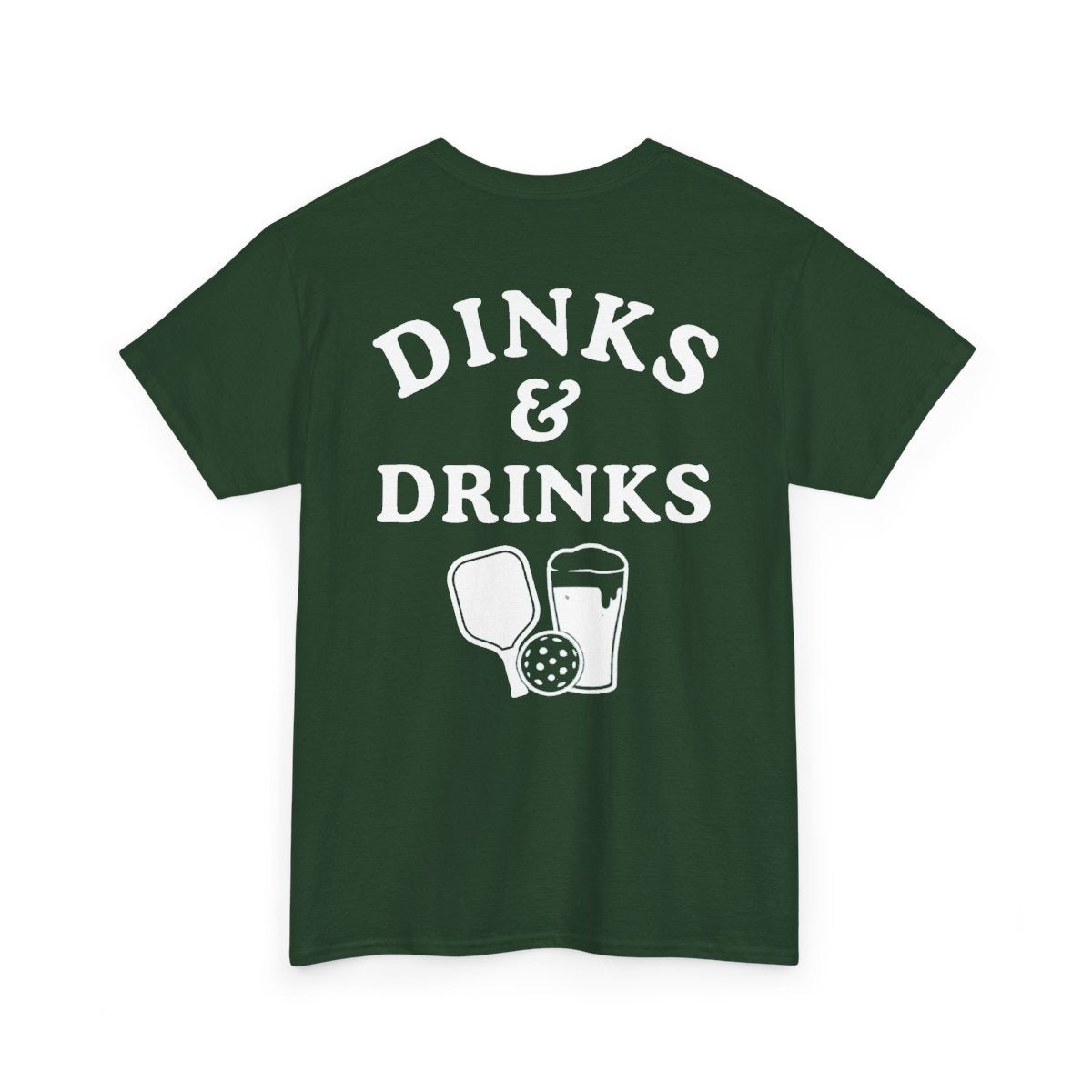 DINKS & DRINKS - Pickleball (Basic Tee)