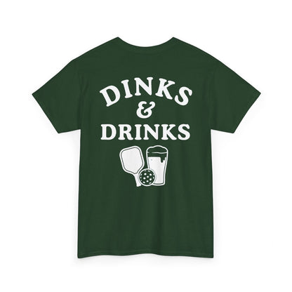 DINKS & DRINKS - Pickleball (Basic Tee)