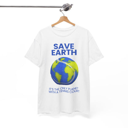 SAVE EARTH - Tennis (Basic Tee)