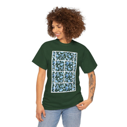 TENNIS FLORAL 2 - Tennis (Basic Tee)