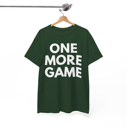 ONE MORE GAME - Tennis & Pickleball (Basic Tee)