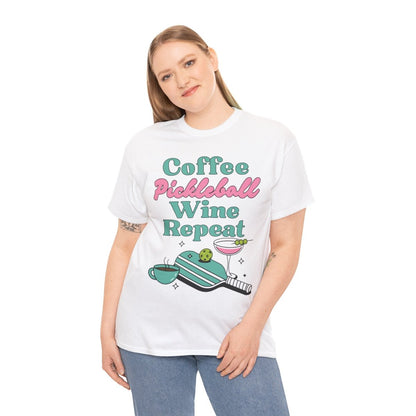 COFFEE PICKLEBALL WINE REPEAT - Pickleball (Dri Fit)