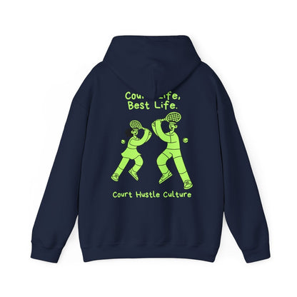 COURT HUSTLE - Tennis Hoodie