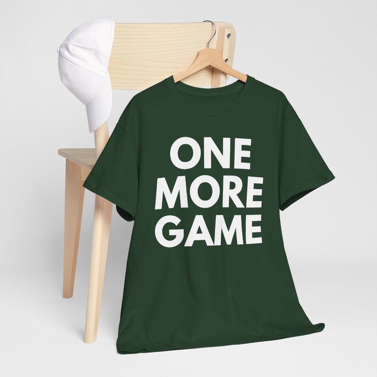 ONE MORE GAME - Tennis & Pickleball (Basic Tee)