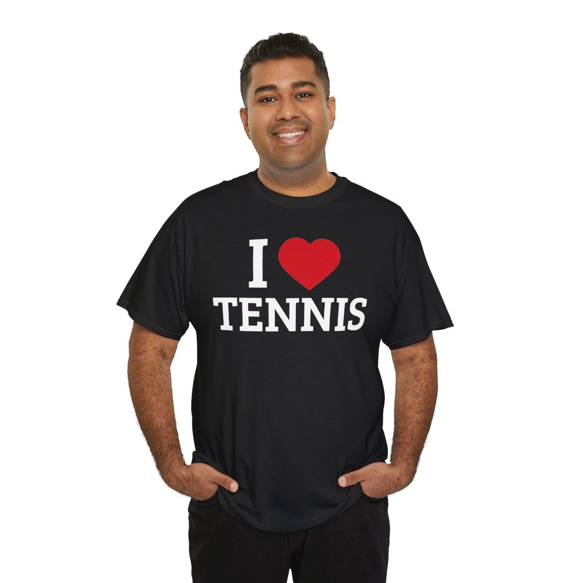 I HEART TENNIS - Tennis (Basic Tee)