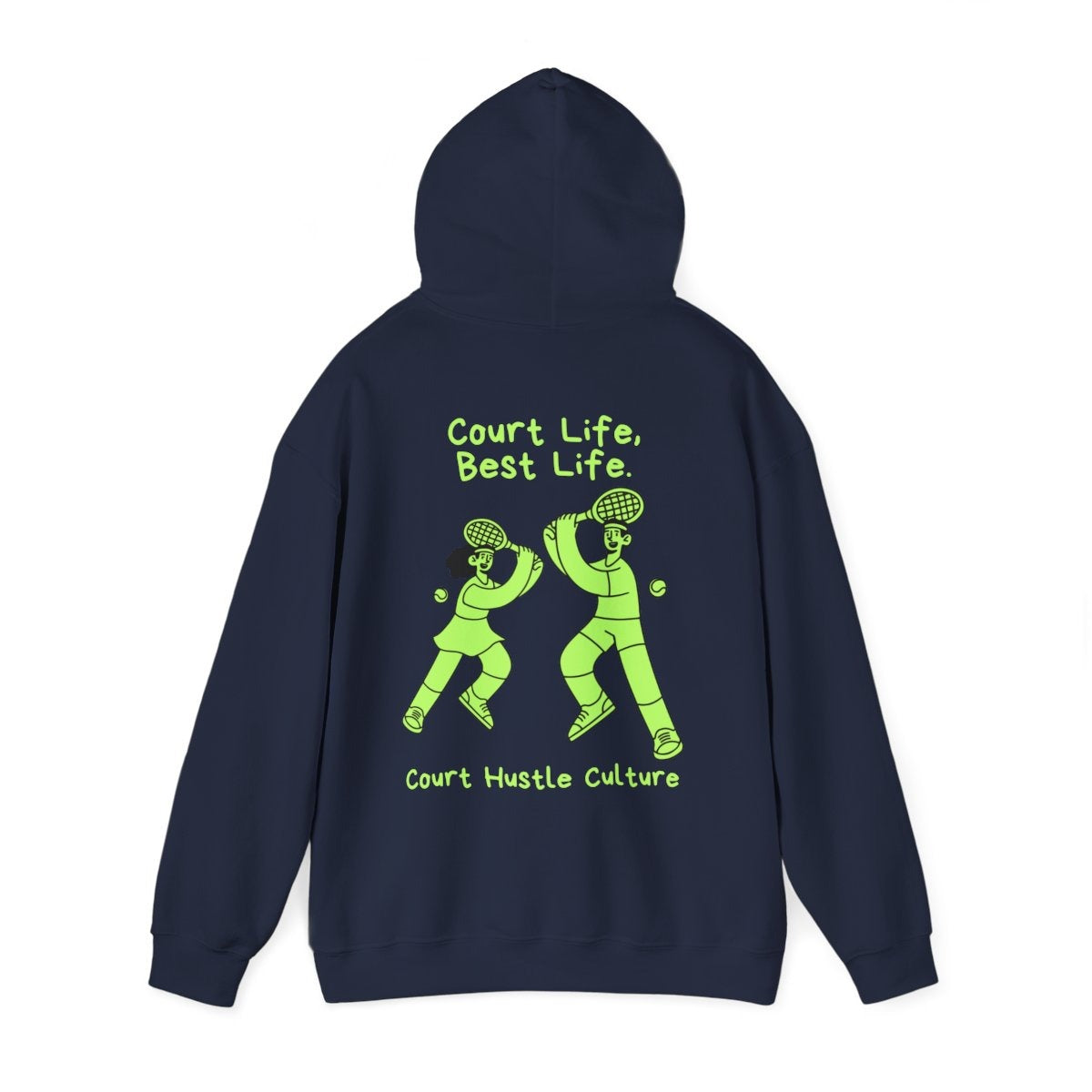 COURT HUSTLE - Tennis Hoodie