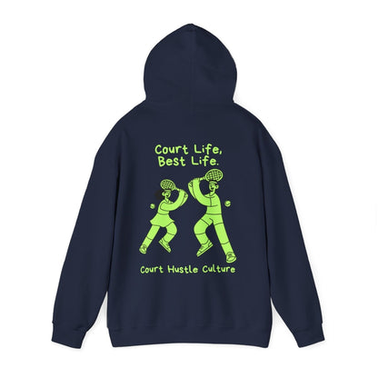 COURT HUSTLE - Tennis Hoodie