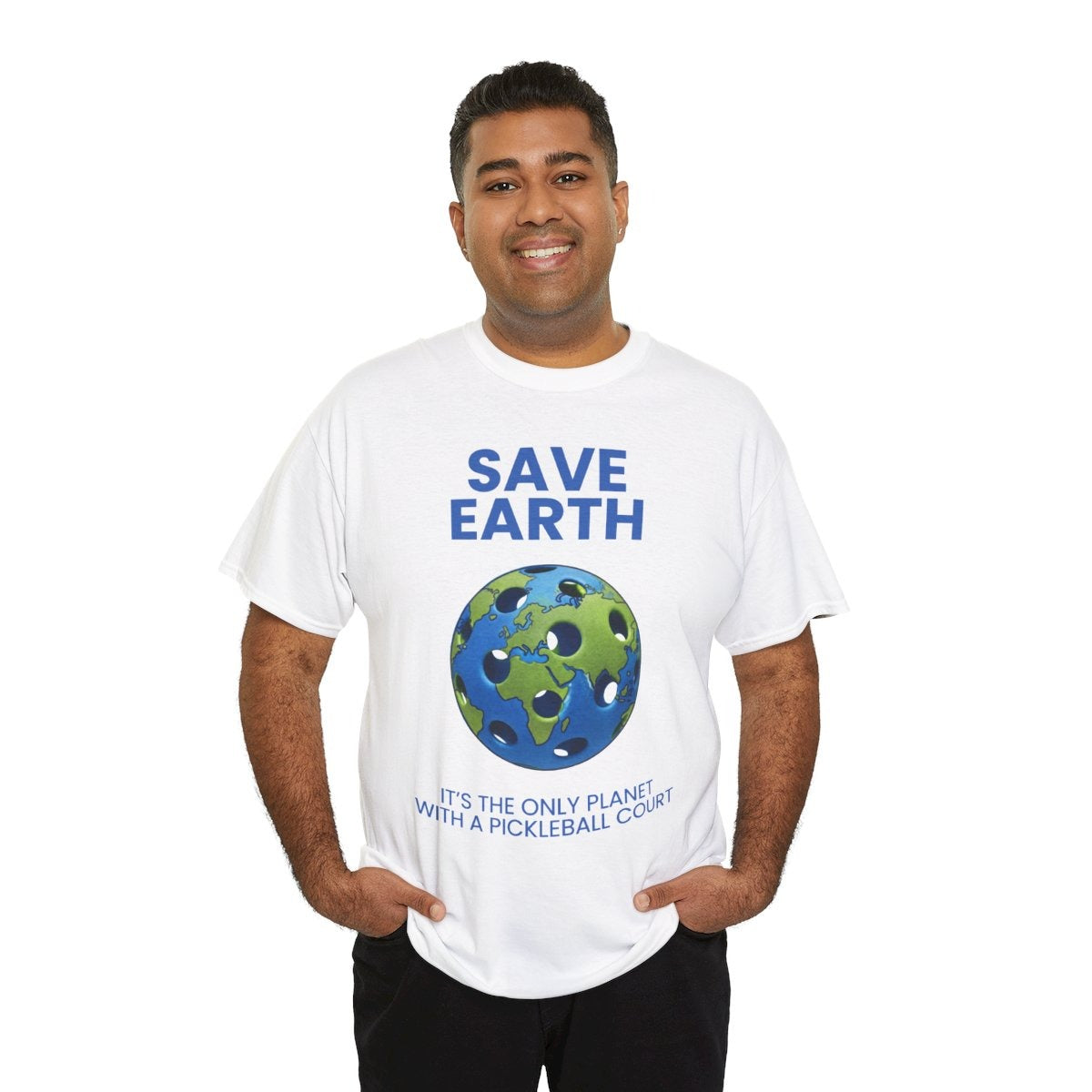 SAVE EARTH - Pickleball (Basic Tee)