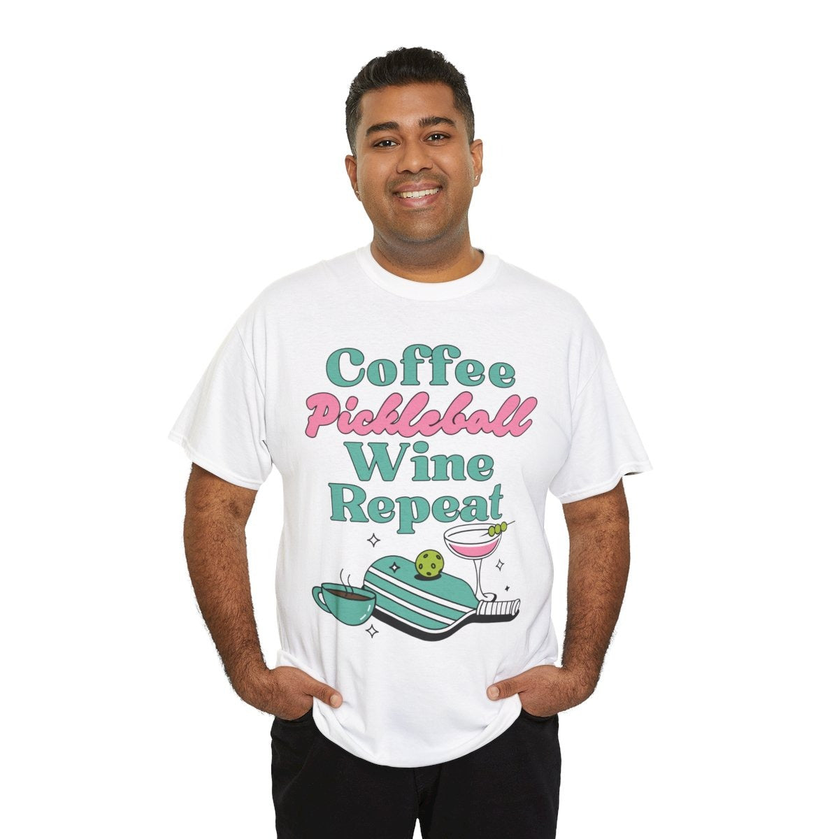 COFFEE PICKLEBALL WINE REPEAT - Pickleball (Dri Fit)
